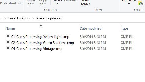 Cara Import Preset XMP di Lightroom PC