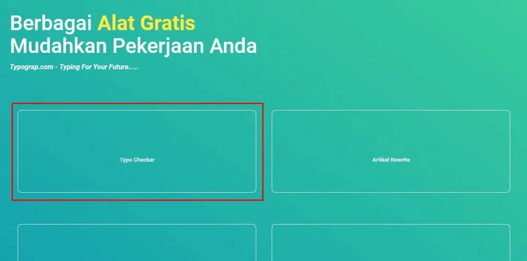 Cara Mengecek Typo Teks Bahasa Indonesia Secara Online